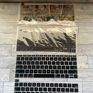 Black Keyboard Cover Set